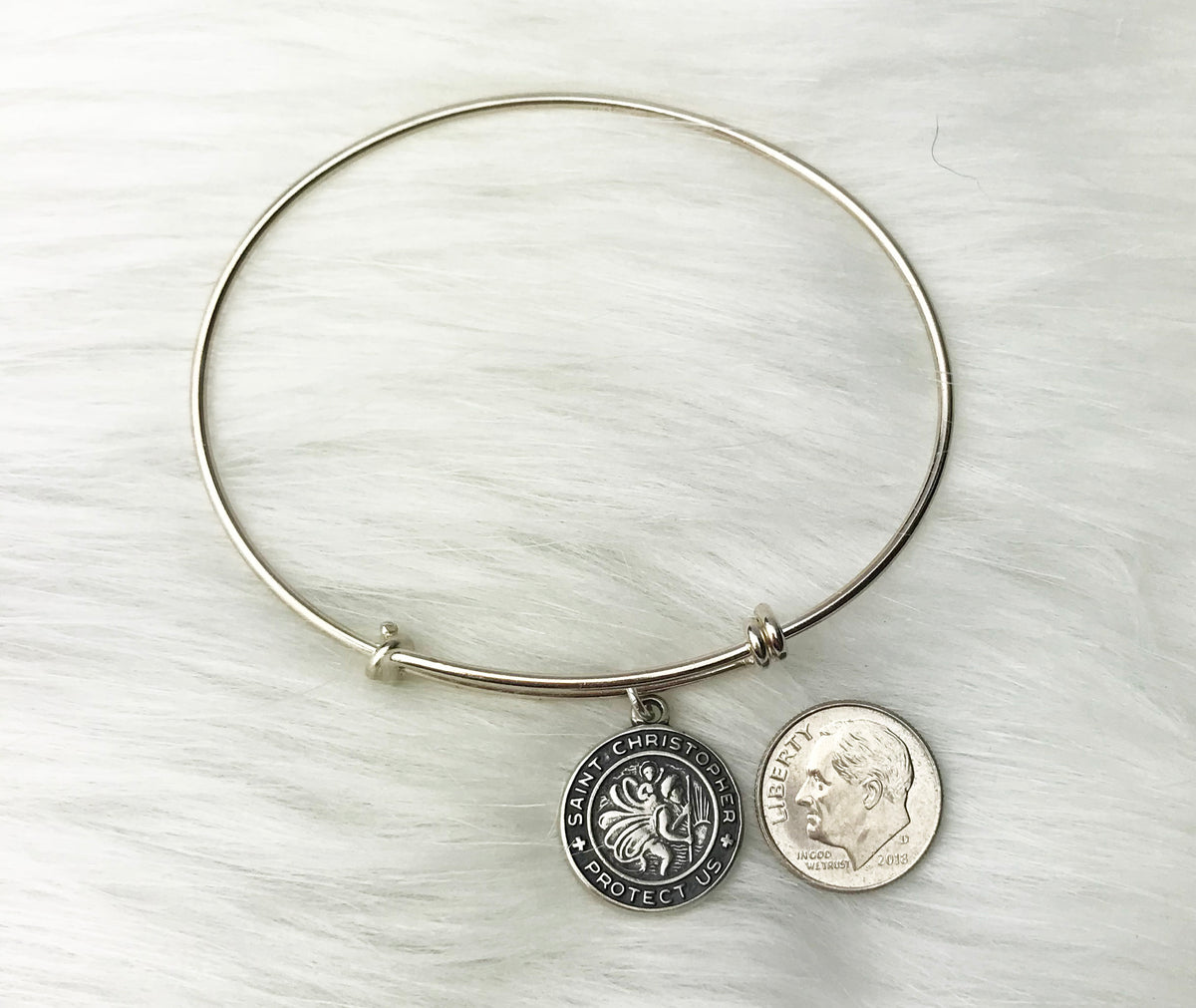 Alex and ani st on sale christopher