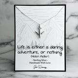 life is either a daring adventure quote