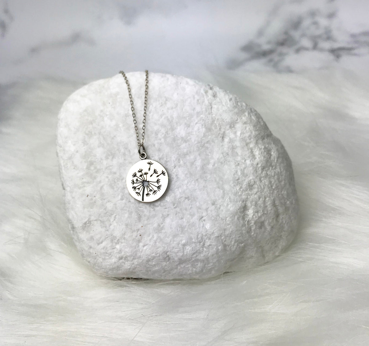 Meaningful 13th Birthday Gift Idea Dandelion Necklace – Jen Downey