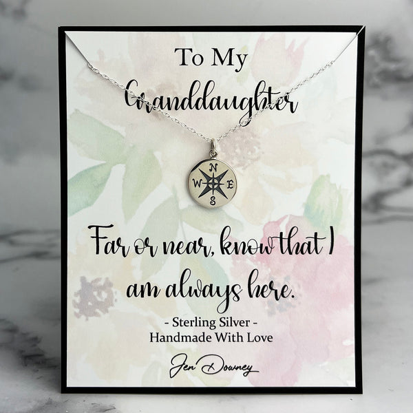 Always By Your Side High or Low Tide Friendship Quote Anchor Necklace – Jen  Downey