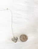 Nursing Is A Work Of Heart Sterling Silver Heartbeat Necklace