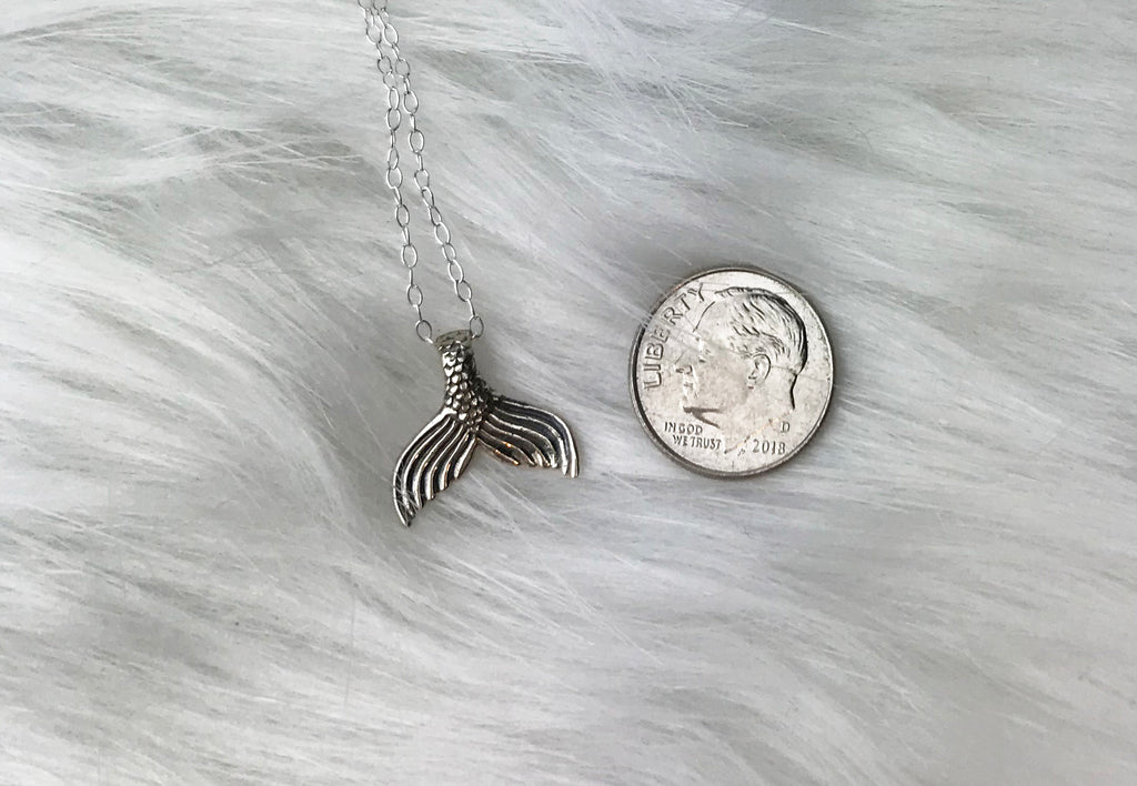 Silver Mermaid Tail Whale Tail Pendant With Fish Scale Design Fashionable  Jewelry Gift For Women And Girls From Yicstore, $0.85 | DHgate.Com