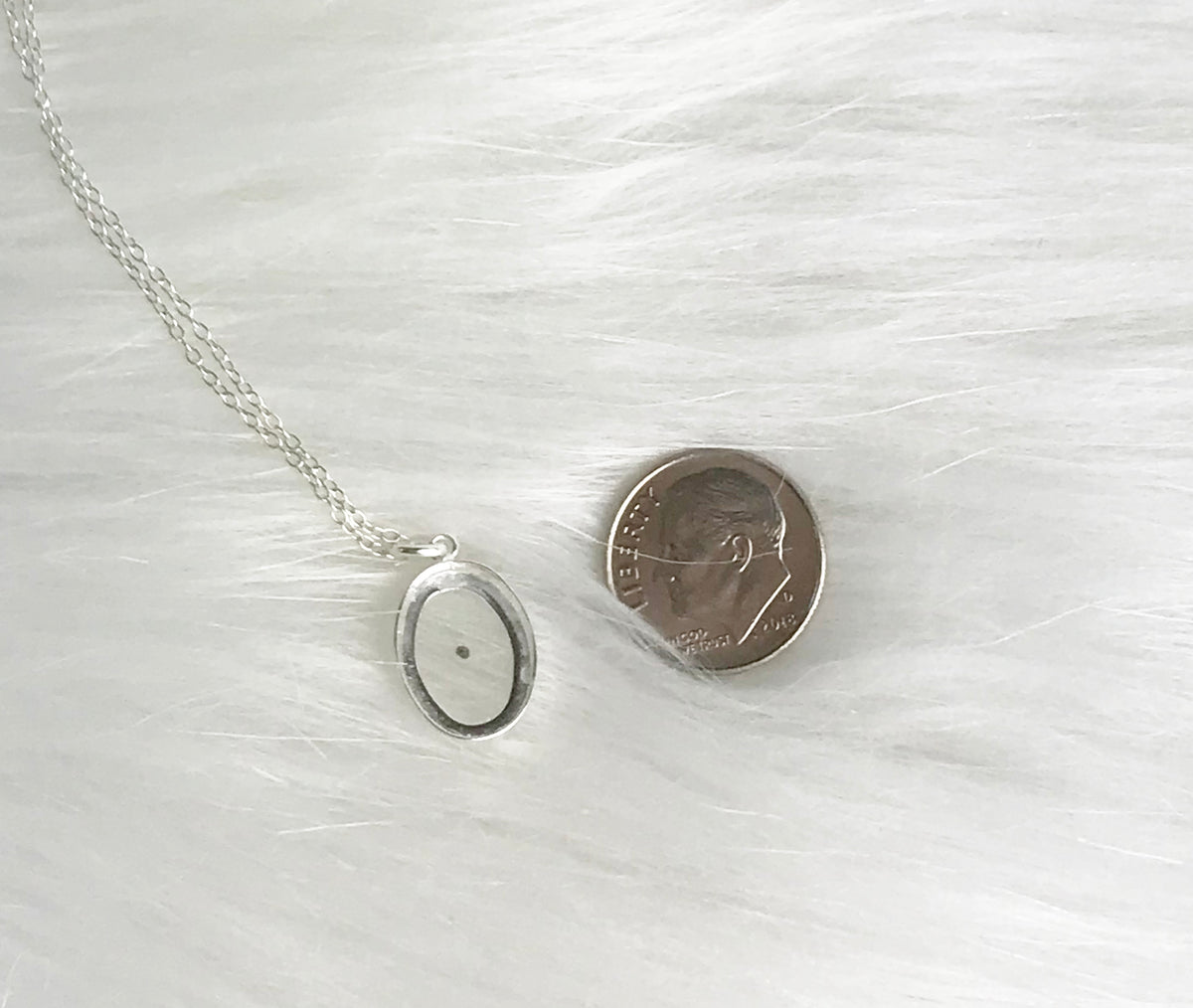 Lest We Forget Real Poppy Seed Sterling Necklace Veteran Memorial – Jen ...